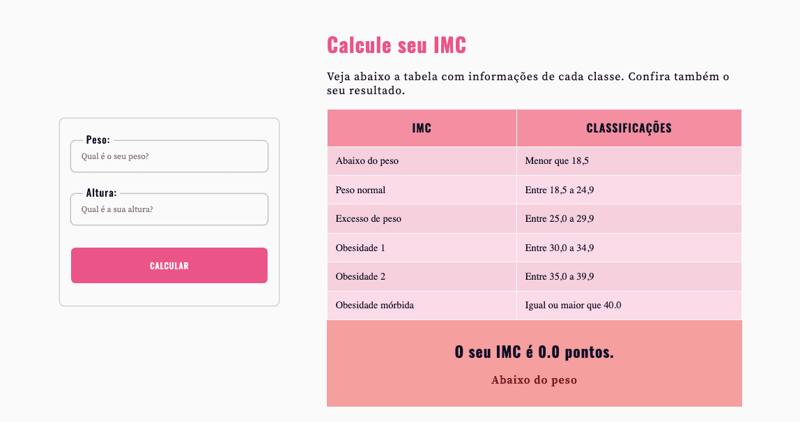 BMI Calculator